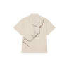 OBEY FRANCES WOVEN SHIRT UNBLEACHED