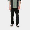 CARHARTT SID PANT POPLIN BLACK RINSED