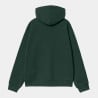CARHARTT HOODED AMERICAN SCRIPT JACKET CONIFER