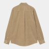 CARHARTT MADISON FINE CORD SHIRT LEATHER