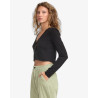 RVCA W'SCHOOL DANCE CARDIGAN BLACK