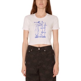 OBEY W'CATALOGUE TEE WHITE