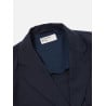 UNIVERSAL WORKS TWO BUTTON JACKET TROPICAL SUITING NAVY