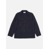 UNIVERSAL WORKS FIVE POCKET JACKET SEERSUCKER NAVY