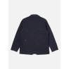 UNIVERSAL WORKS FIVE POCKET JACKET SEERSUCKER NAVY