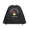 TAION JK03JS REVERSIBLE "VETJAN" DOWN JACKET BLACK