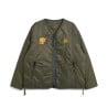 TAION JK03JS REVERSIBLE "VETJAN" DOWN JACKET OLIVE