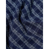 UNIVERSAL WORKS SAL ROAD SHIRT INDIGO COTTON CHECK