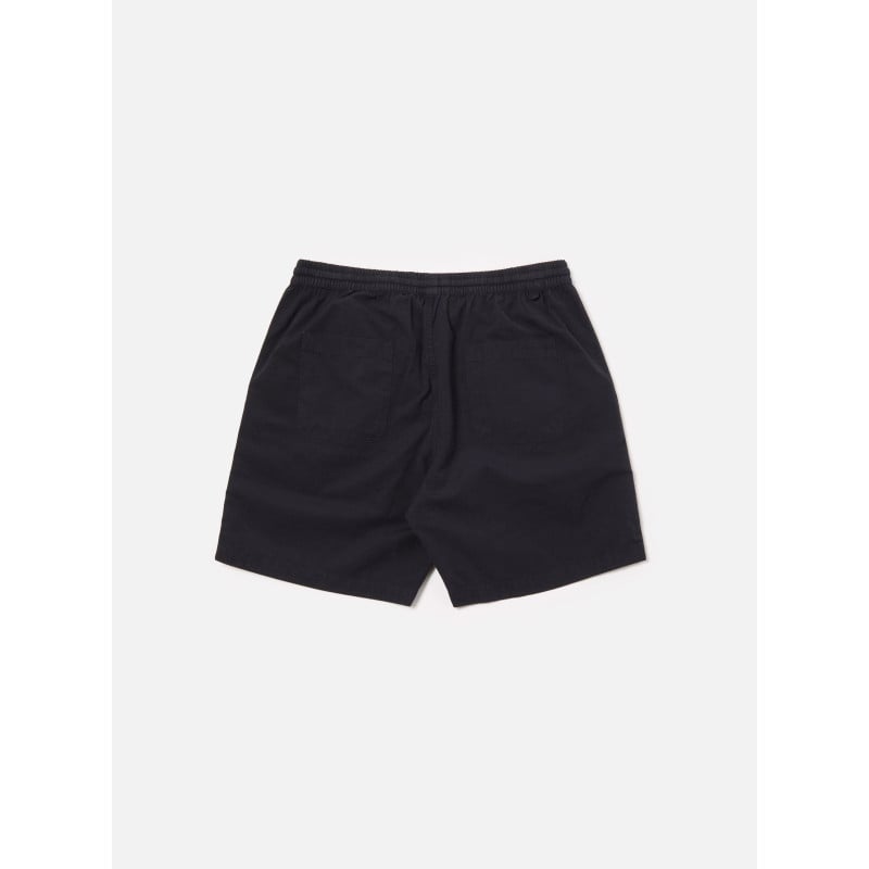 UNIVERSAL WORKS BEACH SHORT SUMMER CANVAS NAVY