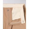 EDWIN WIDE TROUSERS COMPACT YARN LEFT HAND TWILL BEIGE