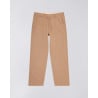 EDWIN WIDE TROUSERS COMPACT YARN LEFT HAND TWILL BEIGE