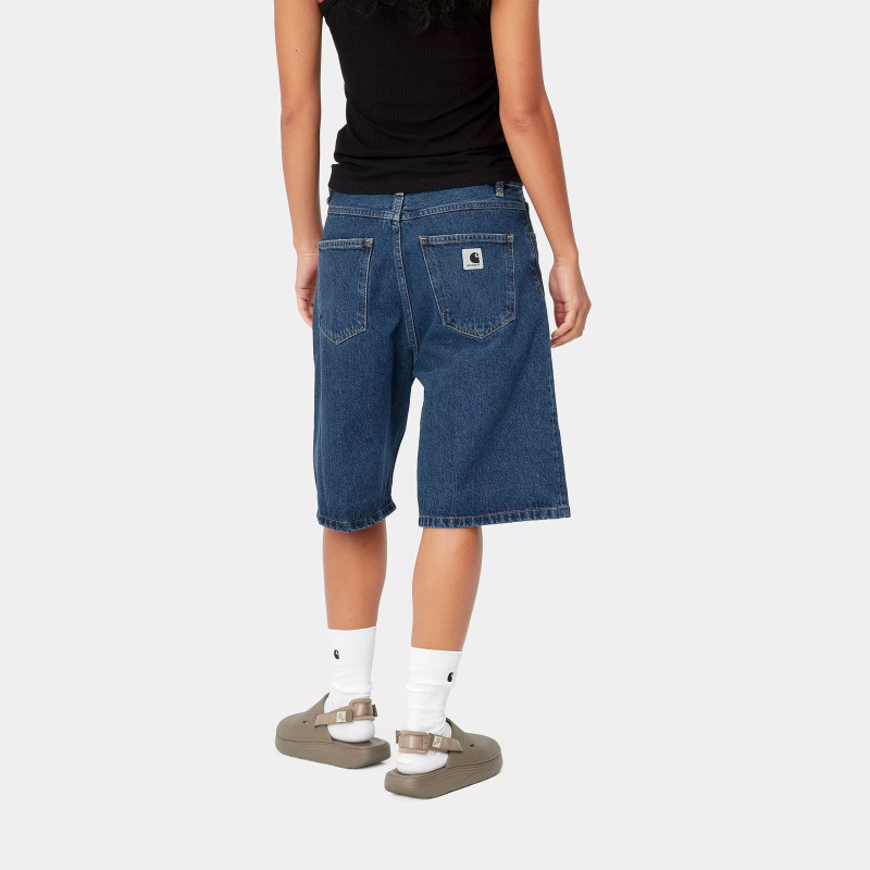 CARHARTT W'BRANDON SHORT BLUE STONE WASHED