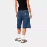 CARHARTT W'BRANDON SHORT BLUE STONE WASHED