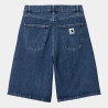 CARHARTT W'BRANDON SHORT BLUE STONE WASHED