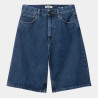 CARHARTT W'BRANDON SHORT BLUE STONE WASHED