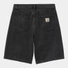 Carhartt WIP Landon Short Black Stone Washed – Short Denim Loose
