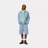 CARHARTT LANDON SHORT BLUE STONE BLEACHED