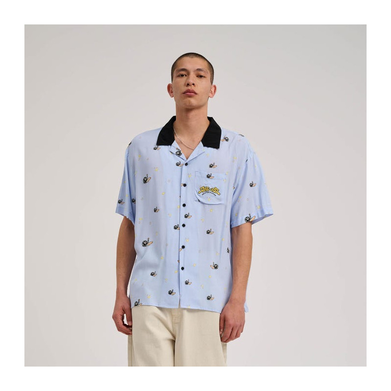 SANTA CRUZ SHIRT SS WINKOWSKI SURF FRESH BLUE