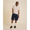 OBEY SHORT BIGWIG BAGGY DENIM RINSE INDIGO