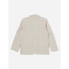 UNIVERSAL WORKS TWO BUTTON JACKET DERBY STRIPE GREY