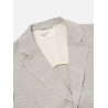 UNIVERSAL WORKS TWO BUTTON JACKET DERBY STRIPE GREY