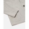 UNIVERSAL WORKS TWO BUTTON JACKET DERBY STRIPE GREY
