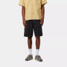 CARHARTT SINGLE KNEE SHORT BLACK STONE WASHED