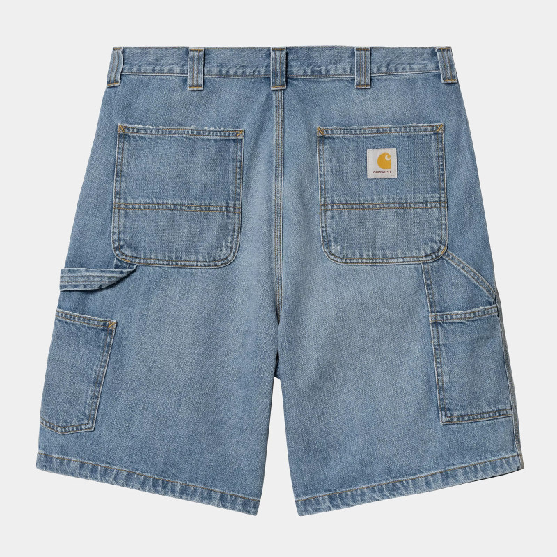 CARHARTT OG SINGLE KNEE SHORT BLUE BURST WASHED