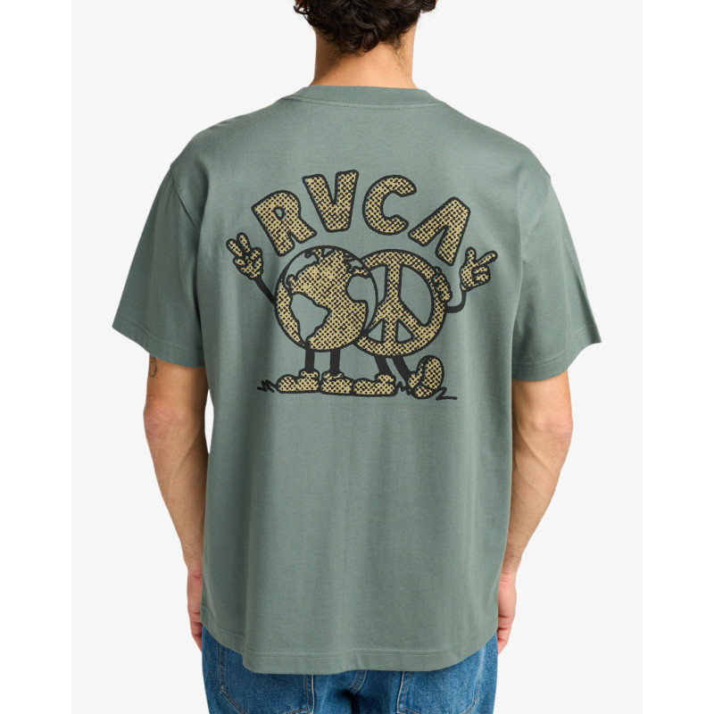 RVCA TEE SS UNITED GNY0