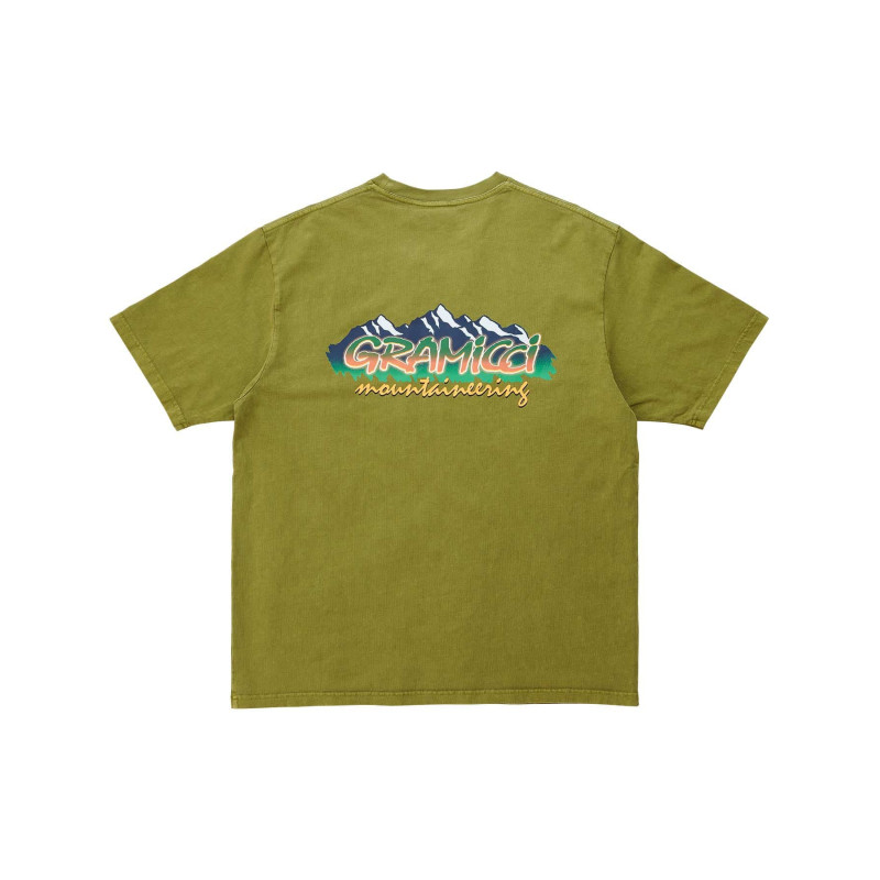 GRAMICCI MOUNTAINEERING TEE PISTACHIO PIGMENT