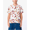 OBEY BOMBED SHIRT WOVEN WHITE