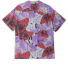 OBEY UPSHOT SHIRT WOVEN GREEN FIG MULTI