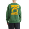 DEUS EX MACHINA MELODIES CREWNECK HILLSIDE GREEN
