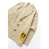 SERVICE WORKS DRILL SERVER SUIT JACKET KHAKI