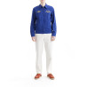 DEUS EX MACHINA TELLER DRIZZLER JACKET MECHANIC BLUE