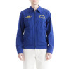 DEUS EX MACHINA TELLER DRIZZLER JACKET MECHANIC BLUE