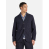 UNIVERSAL WORKS FIVE POCKET JACKET SEERSUCKER NAVY