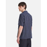 UNIVERSAL WORKS SAL ROAD SHIRT INDIGO COTTON CHECK