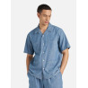UNIVERSAL WORKS CHAMBRAY SUMMER OVERSHIRT WASHED INDIGO
