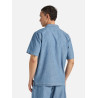UNIVERSAL WORKS CHAMBRAY SUMMER OVERSHIRT WASHED INDIGO