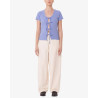 OBEY W' SOPHIE FRONT TIE SS HYDRANGEA