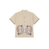 OBEY QUENTIN WOVEN SHIRT BIRCH MULTI
