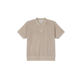 OBEY SARATOGA MESH POLO SS...