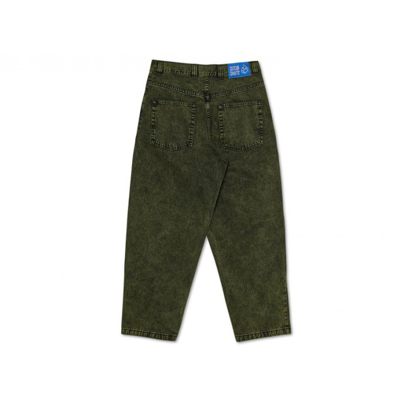 POLAR SKATE.CO BIG BOY PANTS GREEN BLACK