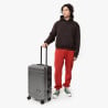 VALISE EASTPAK RESIST'R CASE M BRUSHED METAL