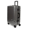 VALISE EASTPAK RESIST'R CASE L BRUSHED METAL
