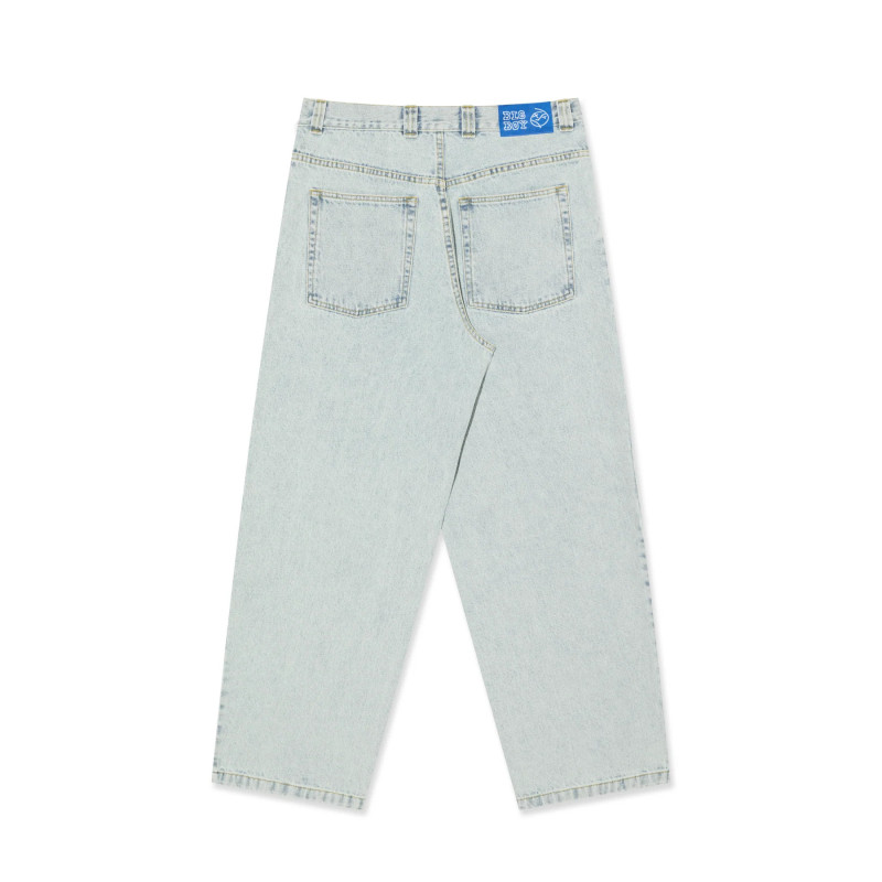 POLAR SKATE.CO BIG BOY PANTS OG LOGO LIGHT BLUE