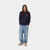 CARHARTT SIMPLE PANT BLUE LIGHT TRUE WASH