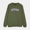 HOOD SANTA CRUZ BURNT COLLEGIATE CREW DARK MOSS
