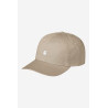 CARHARTT MADISON LOGO CAP FLEUR DE SEL